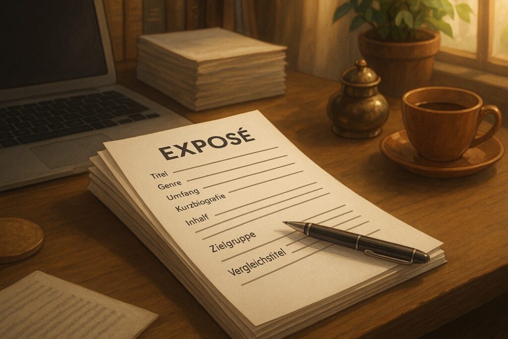 Teaserbild, Erarbeitung eines Exposés